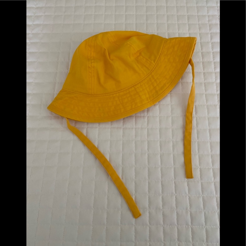 Hanna Andersson Sunblock Floppy Hat in Yellow Size Medium for 2-6 Years